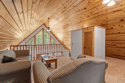 Loft area perfect for games