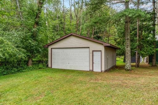 Oversized detached 2 car garage