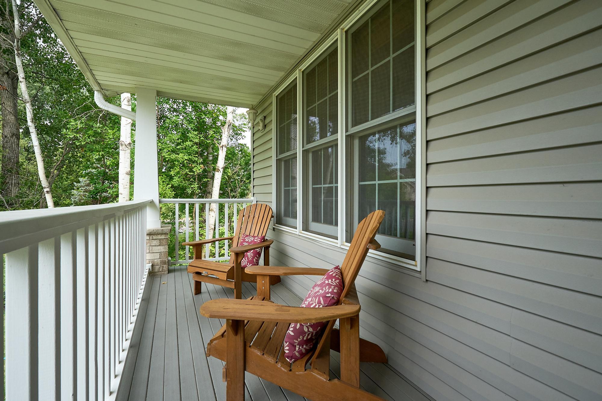 Front Porch, a place to relax and greet neighbors