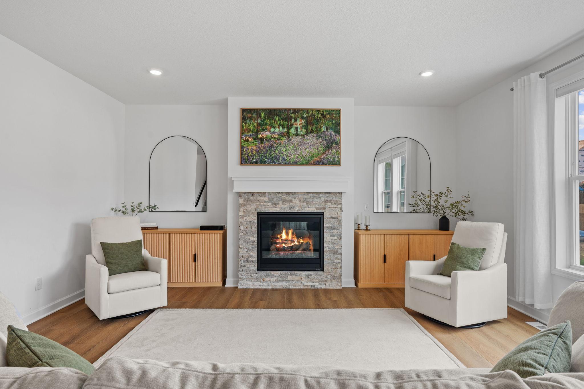 Sought-after Lewis floor plan by Lennar featuring a bright, open layout w/ stunning BRAND NEW (just installed) luxury vinyl plank flooring throughout