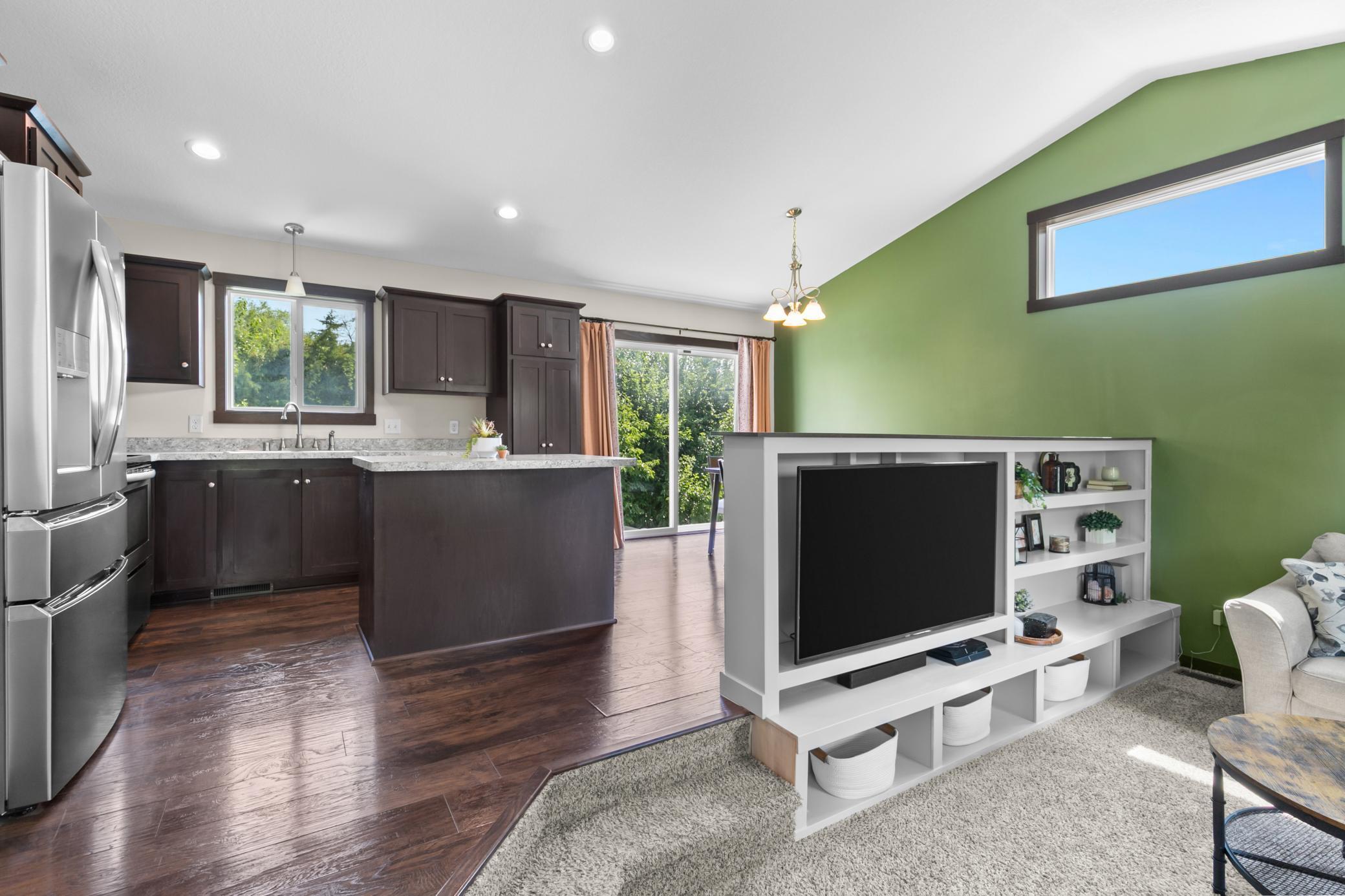 Custom entertainment center