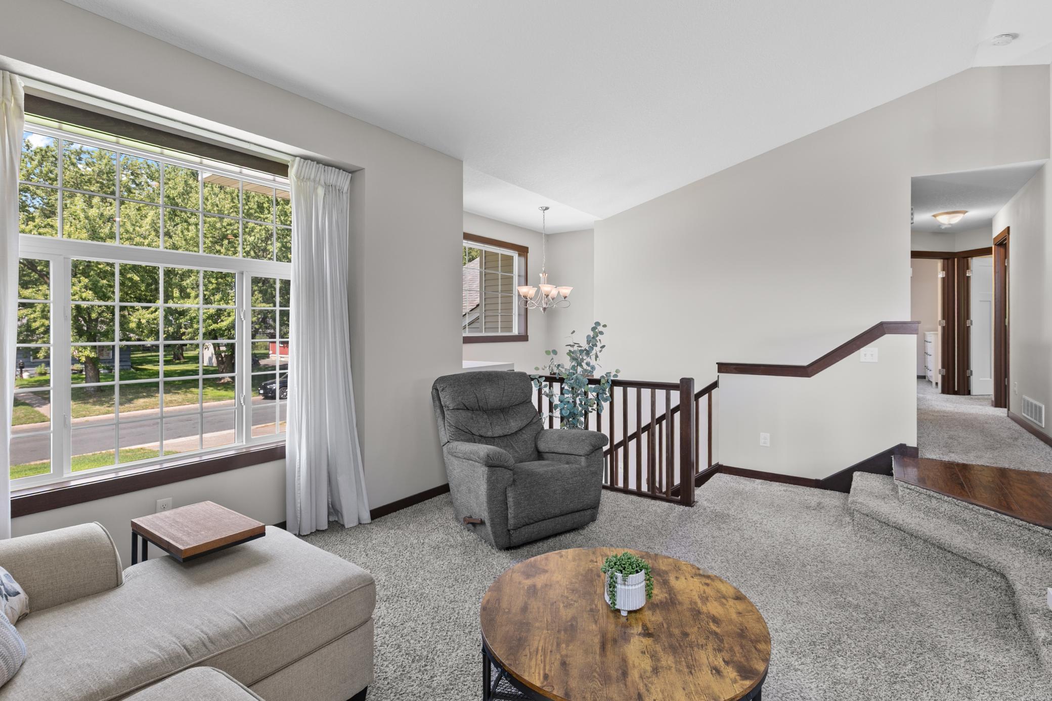 Natural light & beautiful trim!
