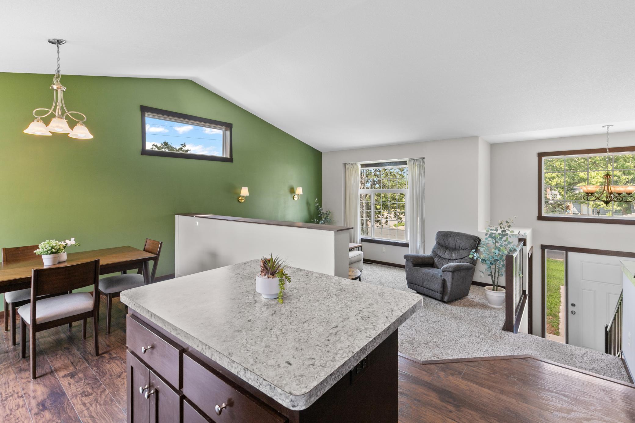 Open floor plan!