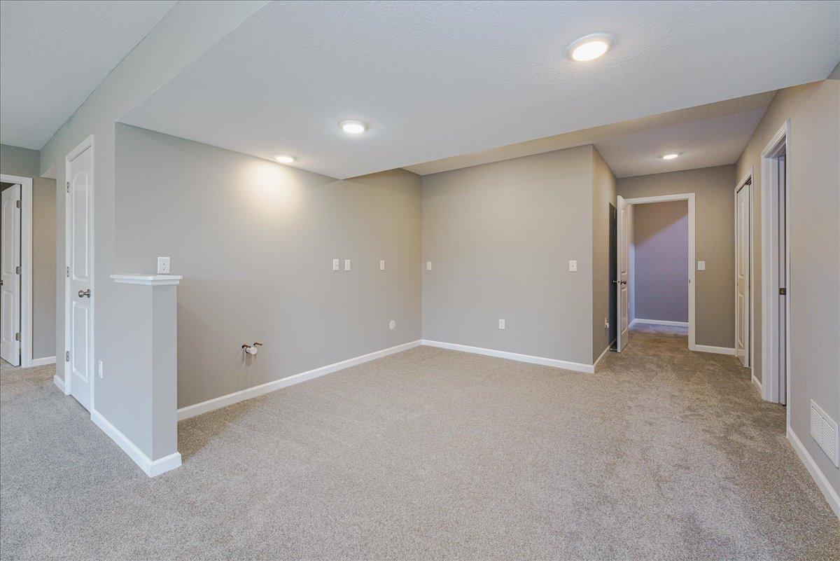 Future wet bar area.