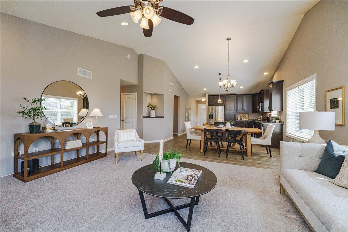 Living & Dining Room.
