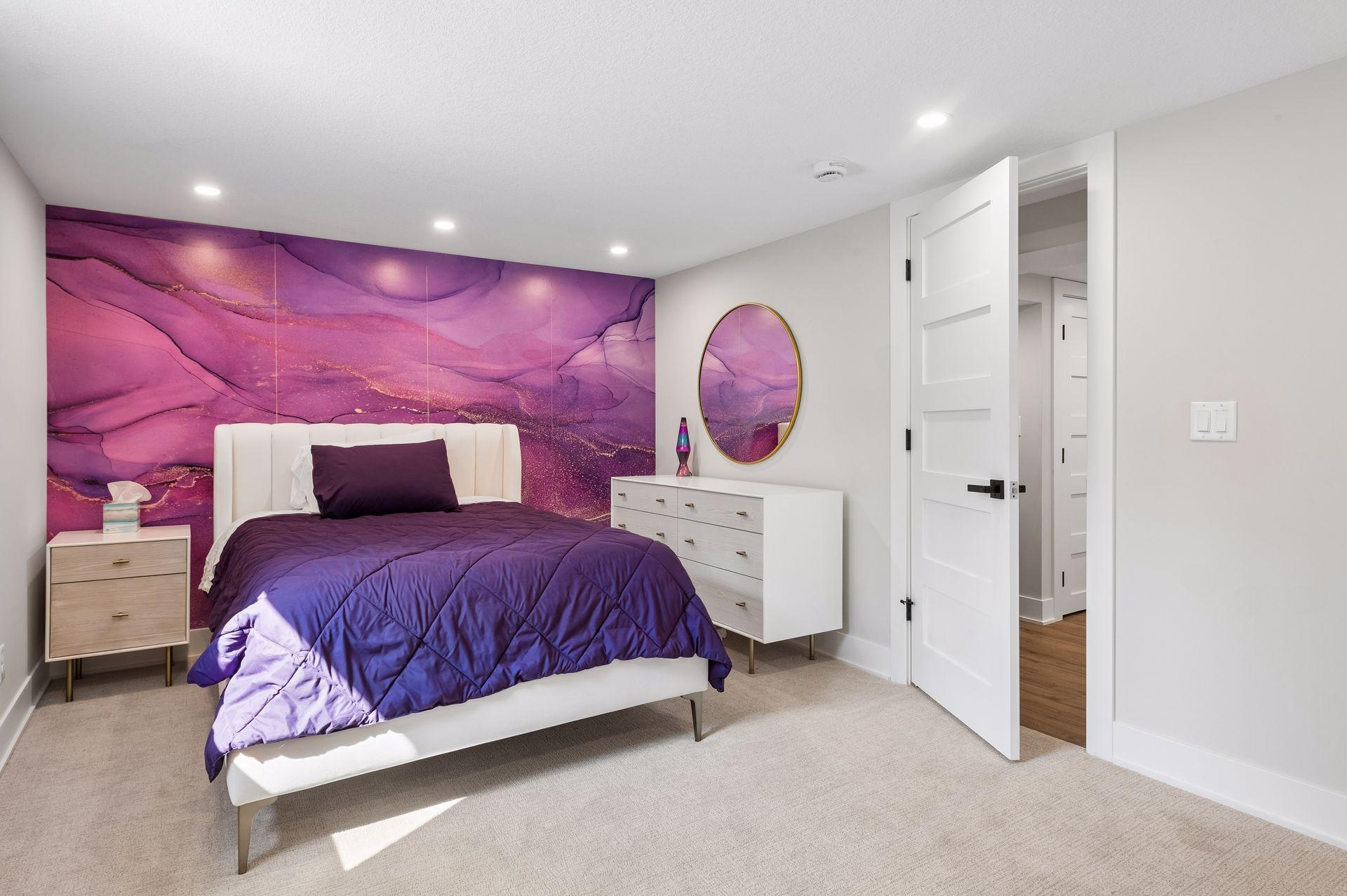 Lower level bedroom
