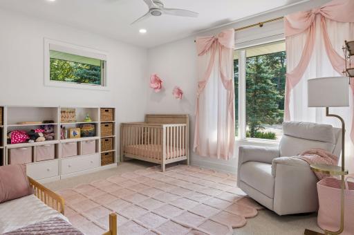 Main floor secondary bedroom