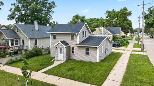 Corner Lot with Sidewalks