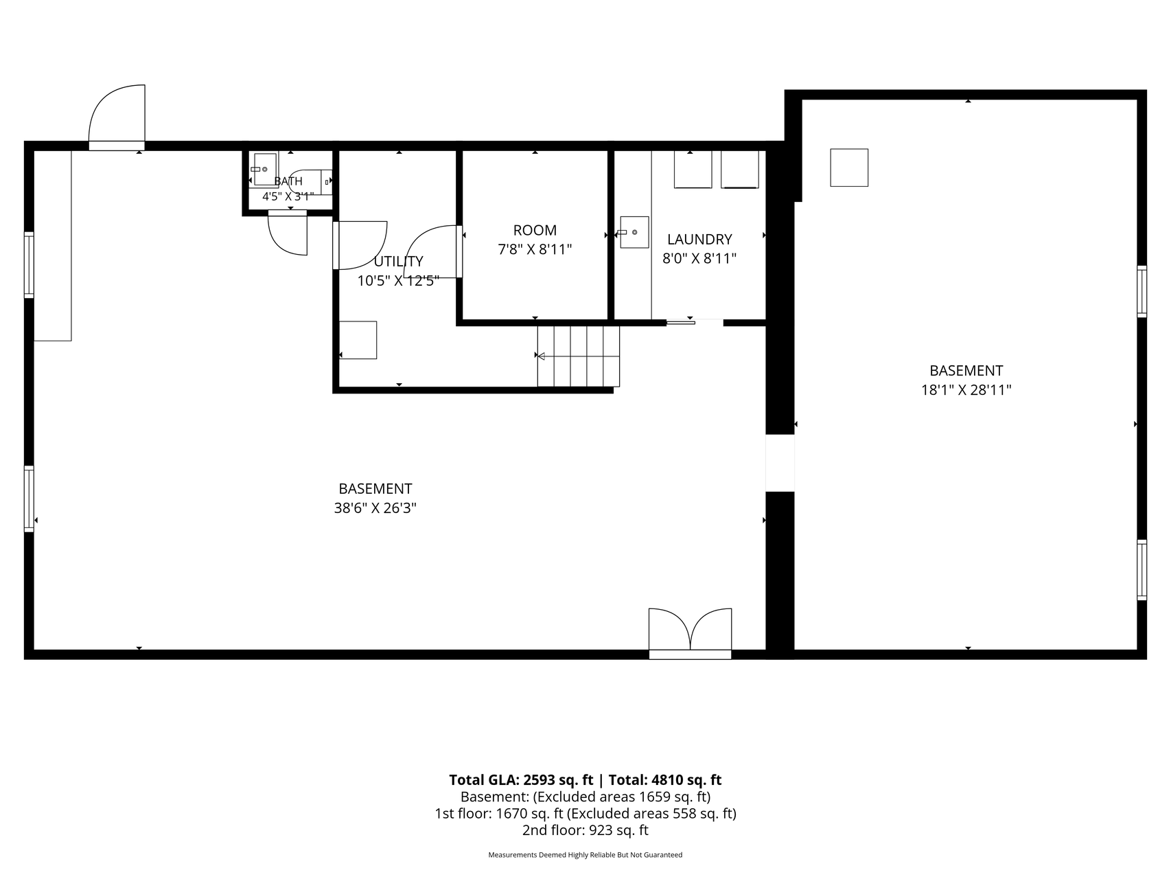 Floorplan - lower level