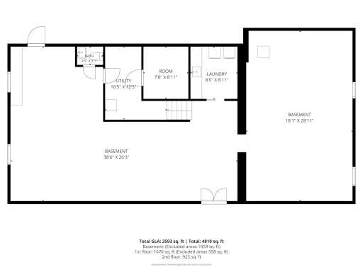 Floorplan - lower level