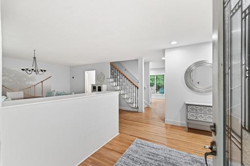 Spacious entrance