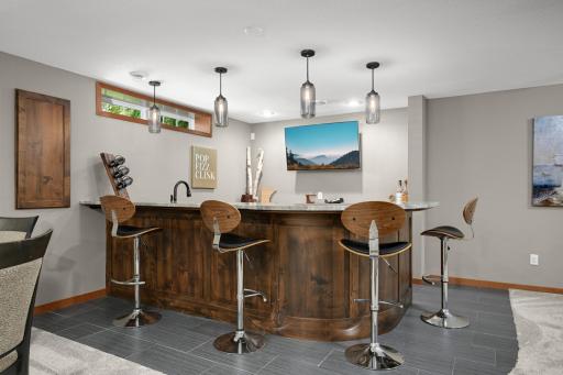 Beautiful bar area