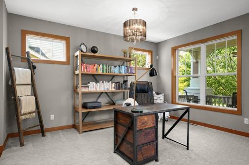 Wonderful office area with lots of natural light