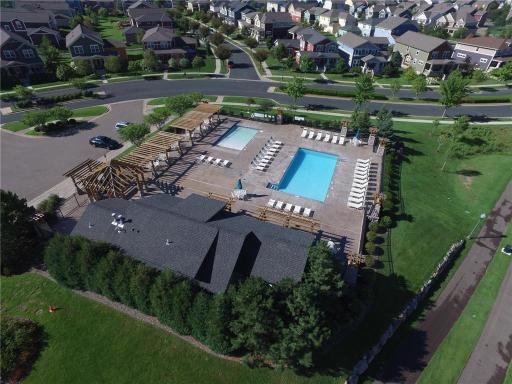 Cobblestone has a great community pool 1/2 block away!