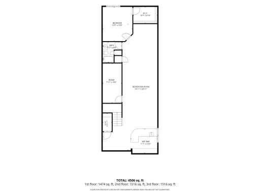 Lower level floorplanL