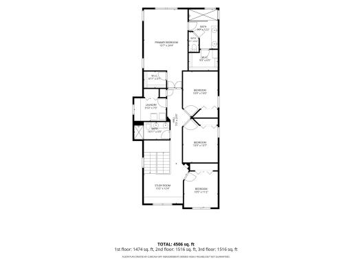 Upper Level Floorplan