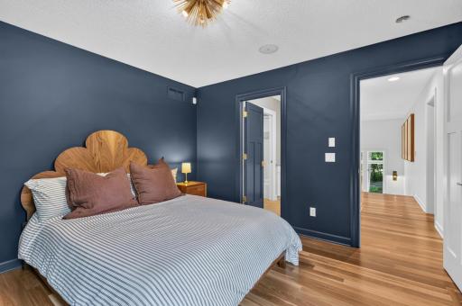 Bedroom 2 has access to the walk-through full Bathroom