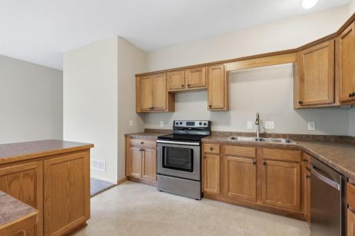 Kitchen with Stainless Steel Appliances