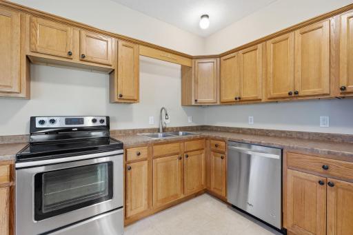 Kitchen with Stainless Steel Appliances