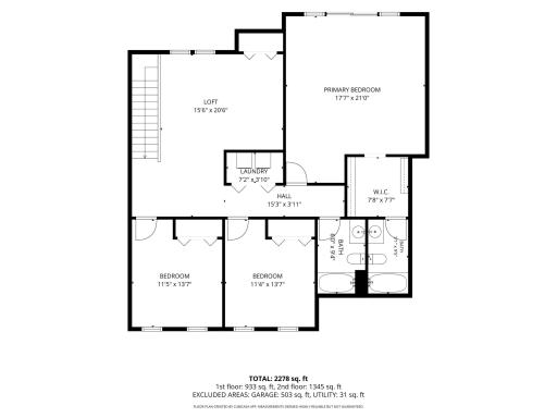 Upper Level Floorplan