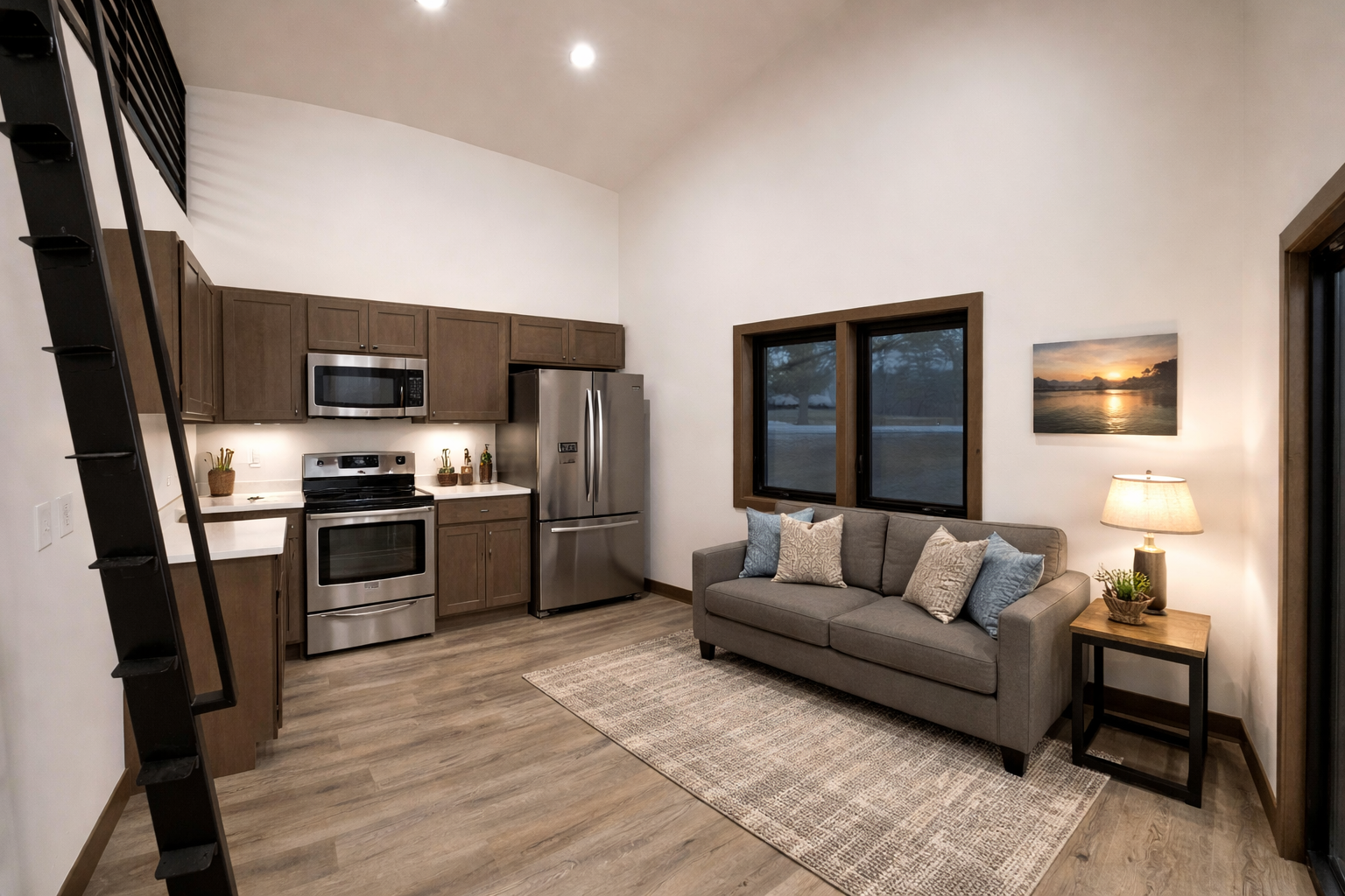 Ai Cozy cabin-inspired kitchen and living room.png