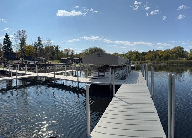 Included Dock and Slip