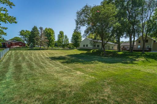 Fenced in backyard!