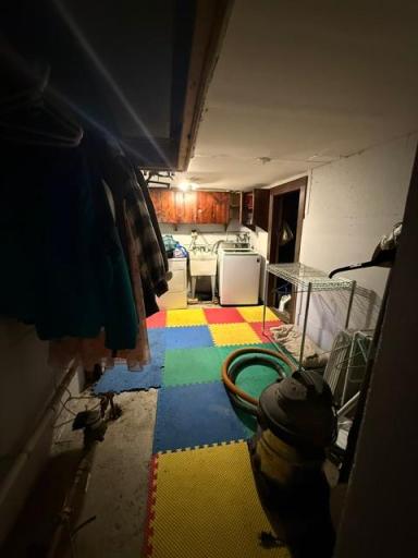 basement landry room