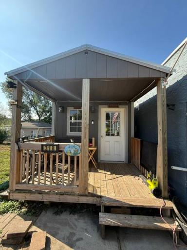 shed with front porch- for sale separately
