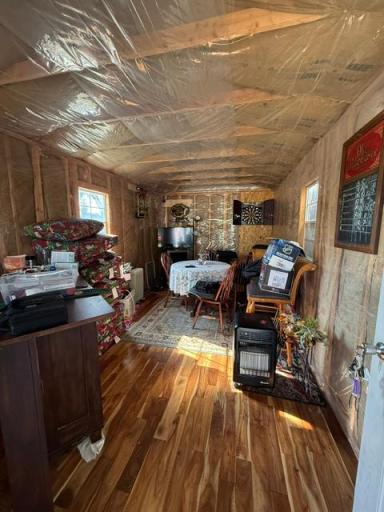 shed for sale separately - insulated
