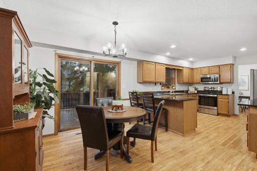 Walk-Out to the Backyard from Informal Dining Area