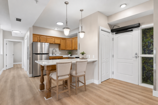 You'll love the floor to ceiling updates in this 1st floor unit! Virtually staged.