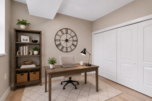 2nd bedroom that could make the perfect home office! Virtually staged.