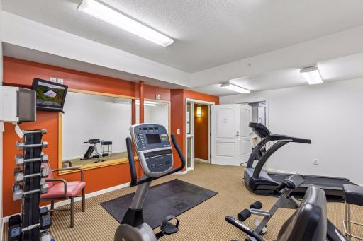 Alternate view of fitness studio.