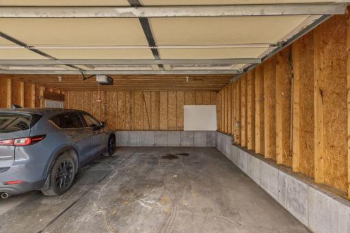 A nice perk to be able to park inside & share this stall!