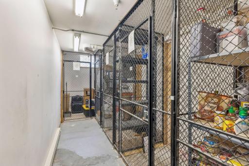Another bonus....Storage locker 2 also conveys with the sale!
