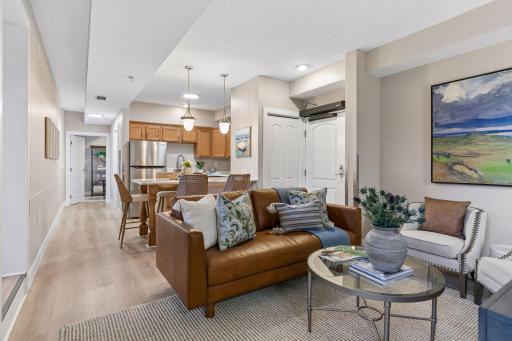 You'll love the floor to ceiling updates in this 1st floor unit!