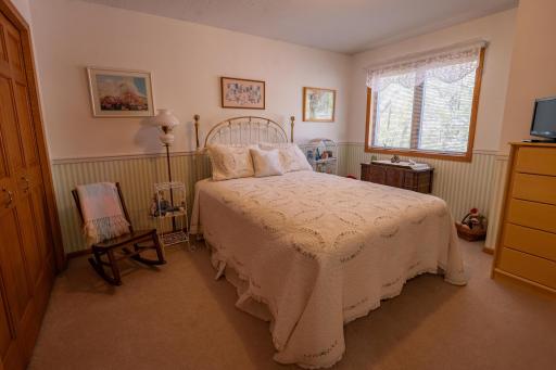 For the bedrooms are very spacious in this house and include large closets with ample storage for all of your clothes.