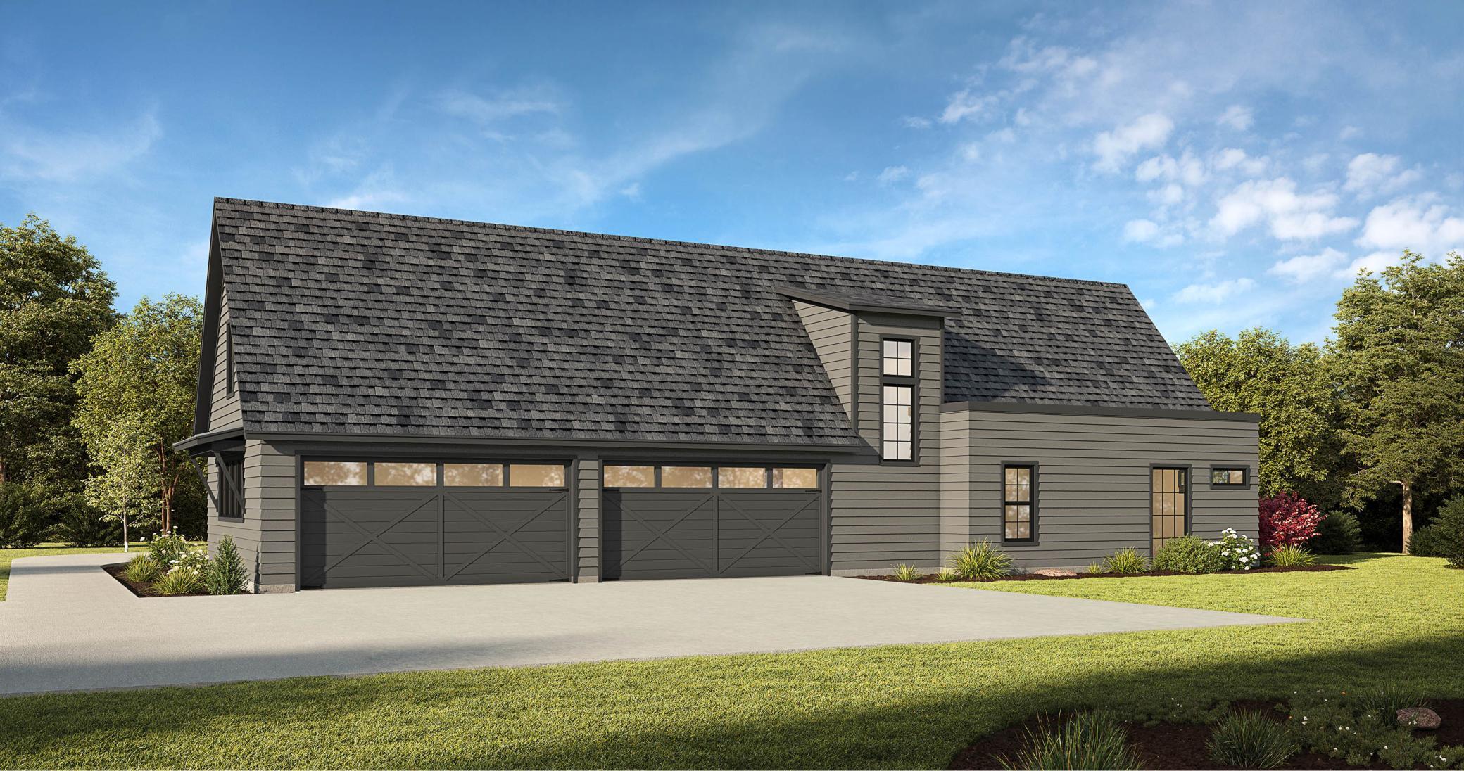 Enjoy the convenience of an expansive three-car garage, seamlessly integrated into The Blakely’s timeless architectural design.