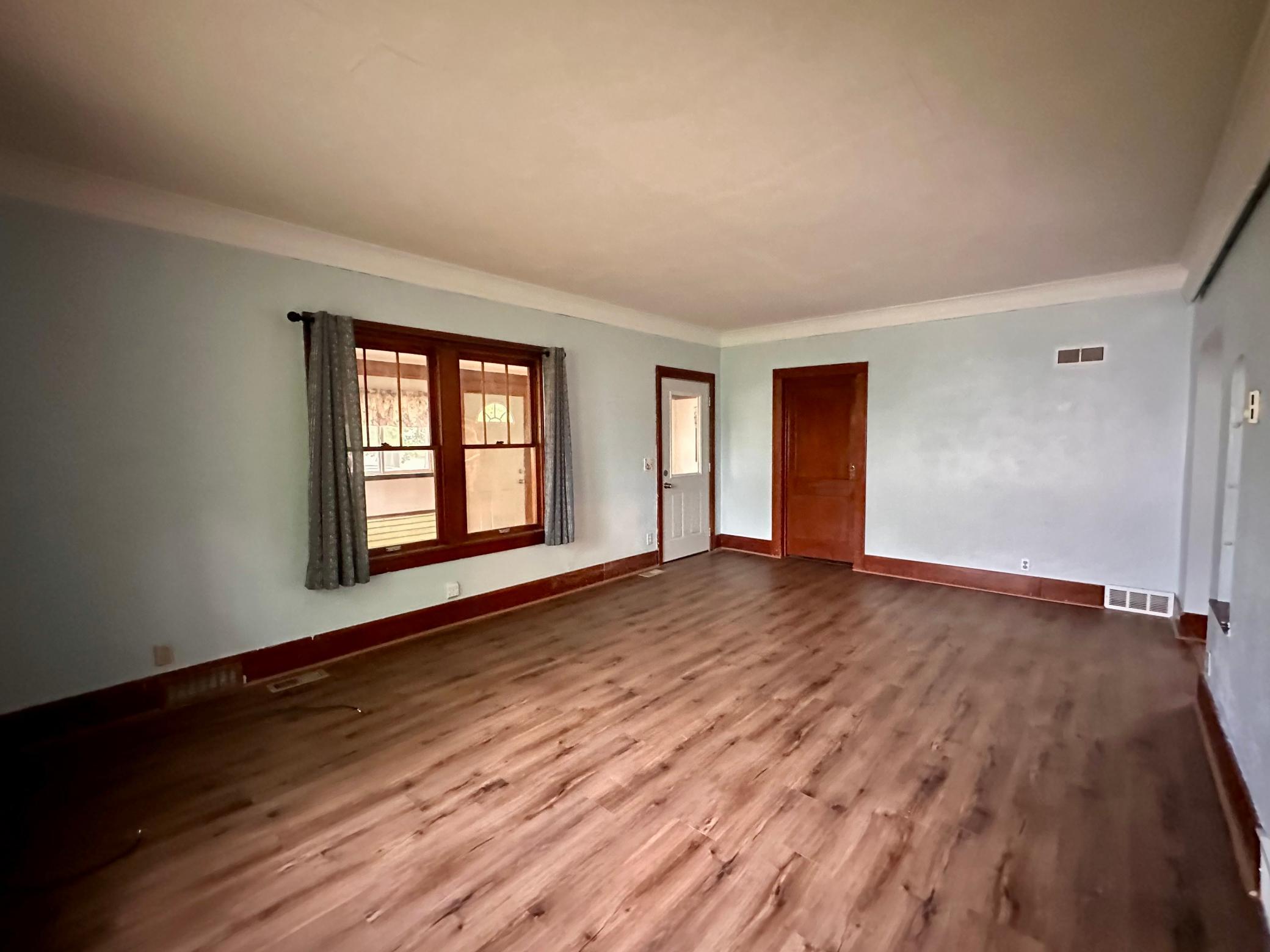 Bedroom 1 or Office Space accessible from Living Room.