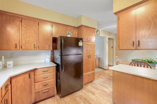 This home has a good number of cabinets for this size home.