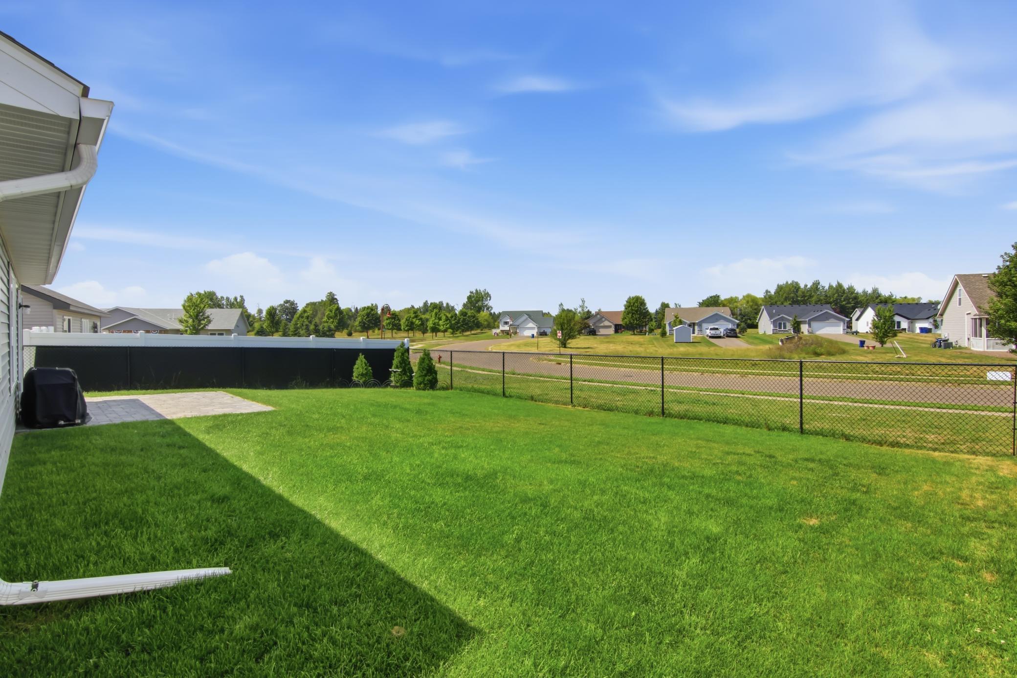 Well kept lawn