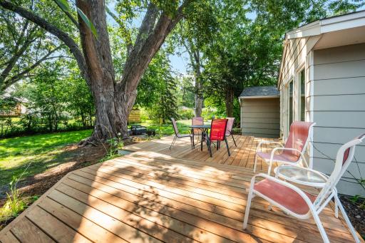 Huge Deck with New Decking