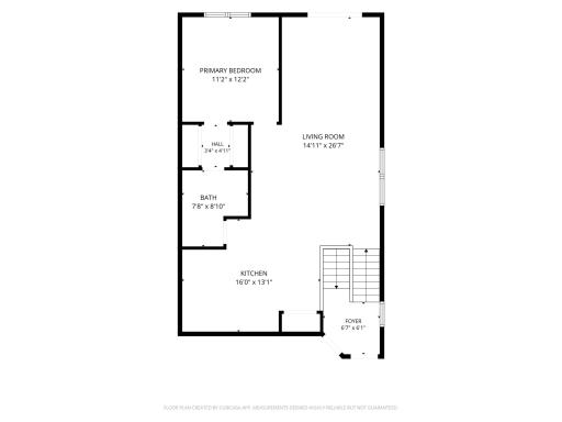 Upper Level Floor Plan