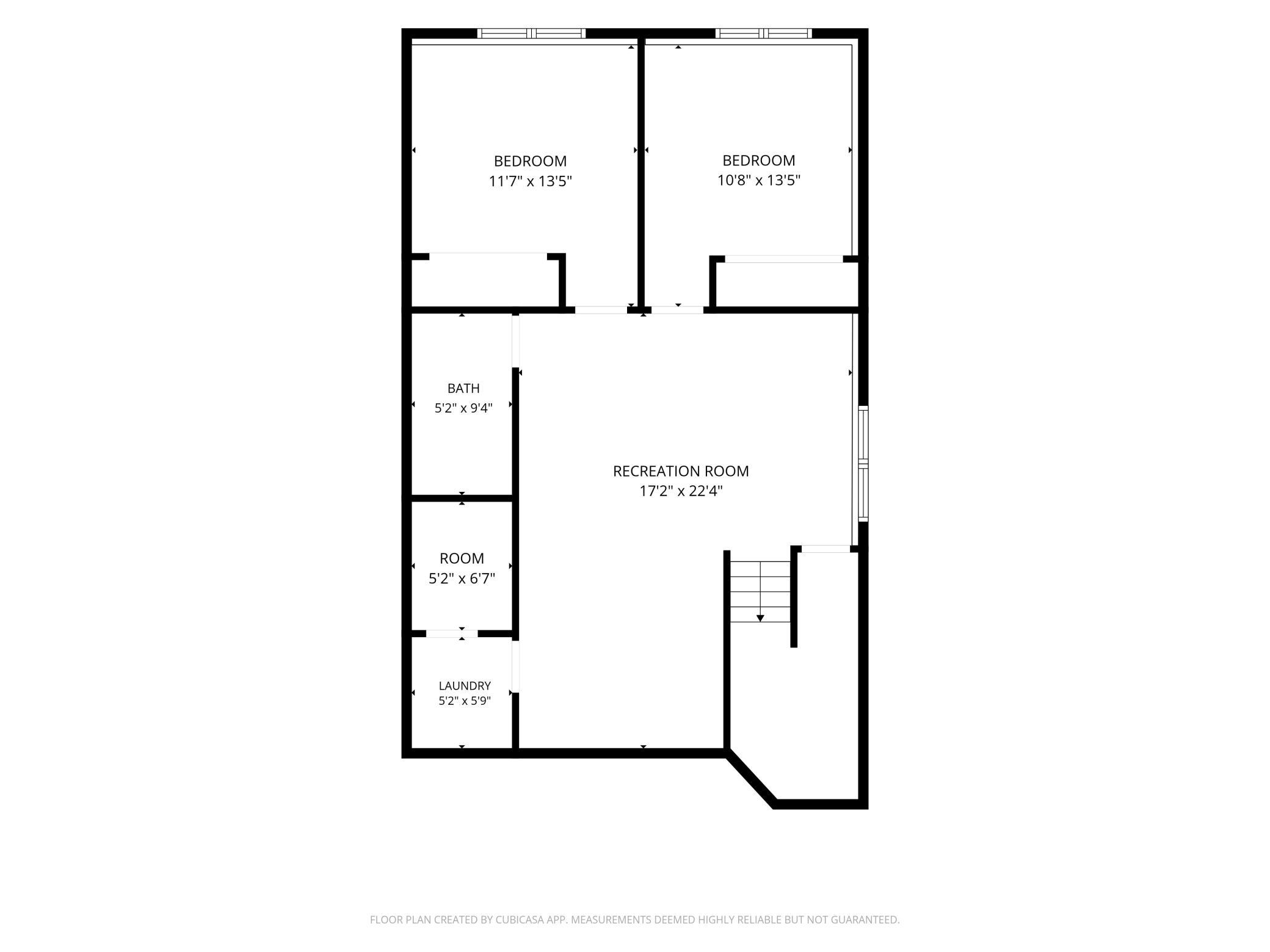 Lower Level Floor Plan
