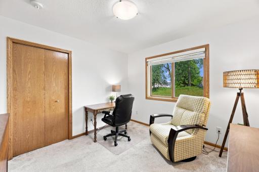 Upper level bedroom ready for your personal touches