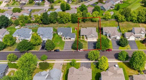 Ariel view showcasing Bridle Creek