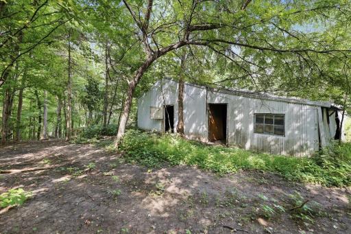 Back of 28'x 50' Pole Barn