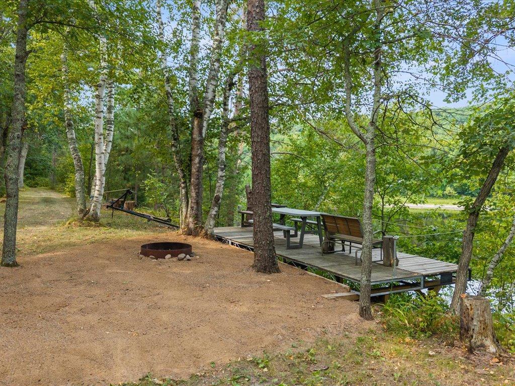River Front Firepit and Overlook
