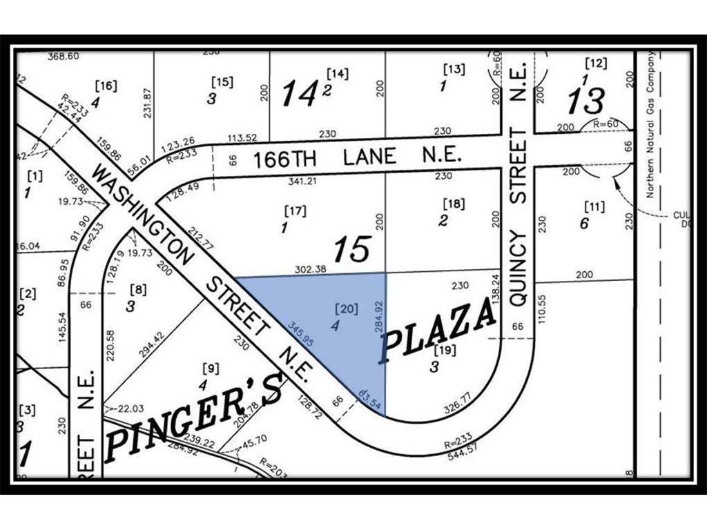 Property photo for TBD Washington NE, Ham Lake, MN 55303